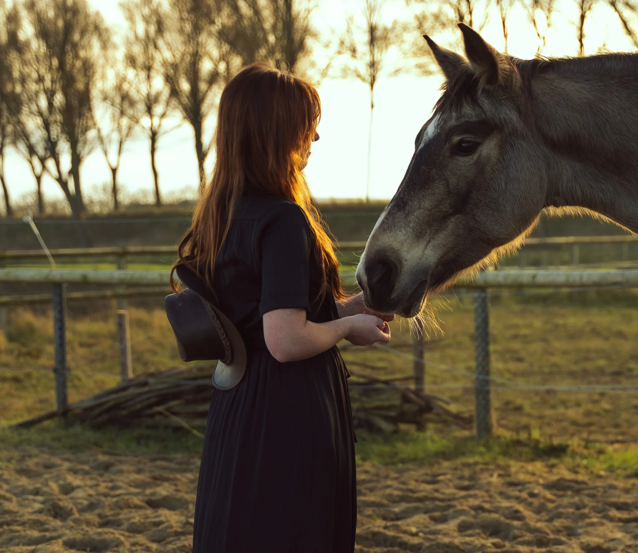 Een editorial branding serie op locatie die de grens tussen fotografie en film opzoekt. Op de manege creëerden we de ruimte voor een persoonlijk interview en authentieke portretten, waarbij de sterke verbinding tussen de ondernemer en haar paarden ce