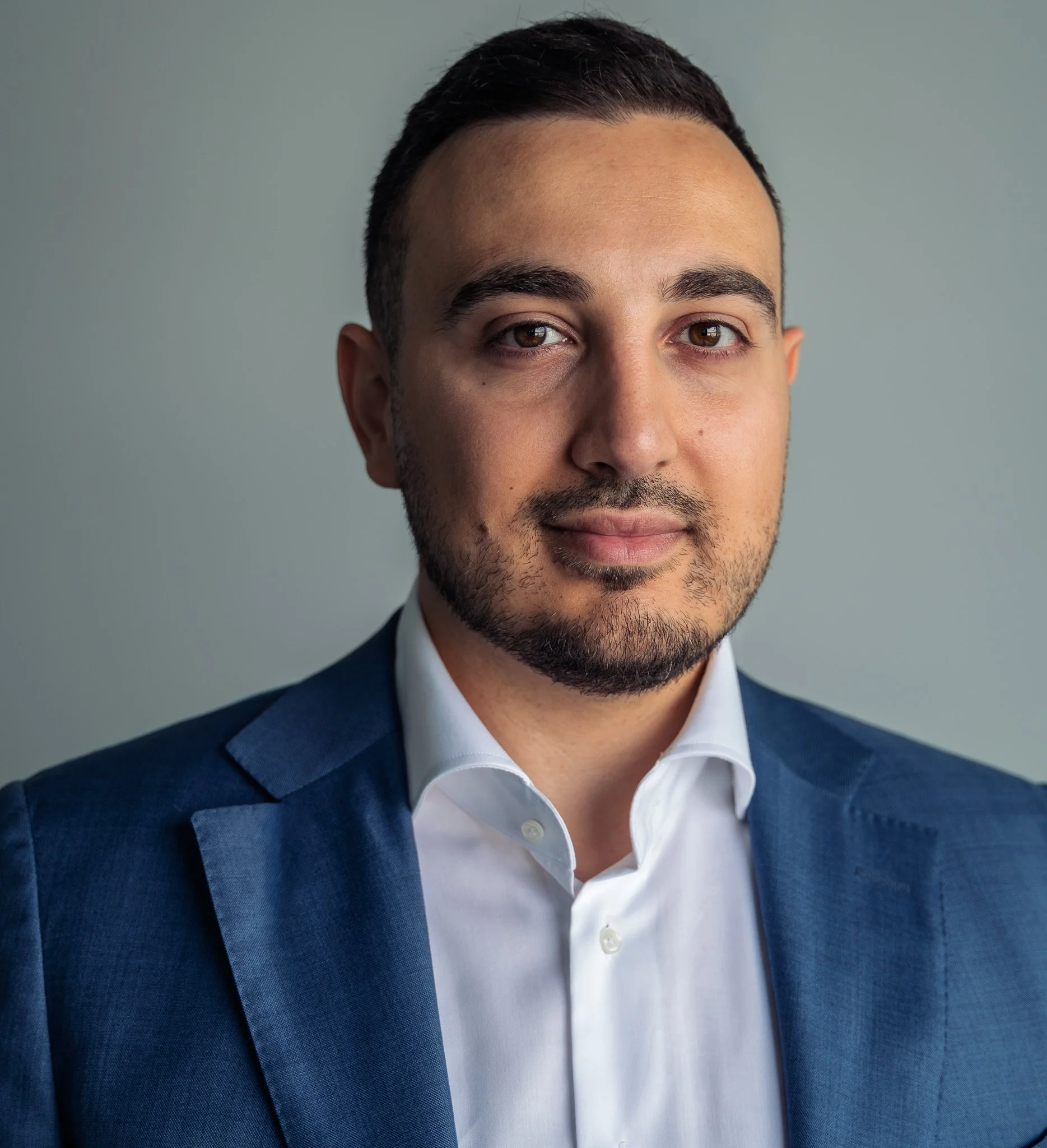 Zakelijk portret ondernemer Rotterdam studio