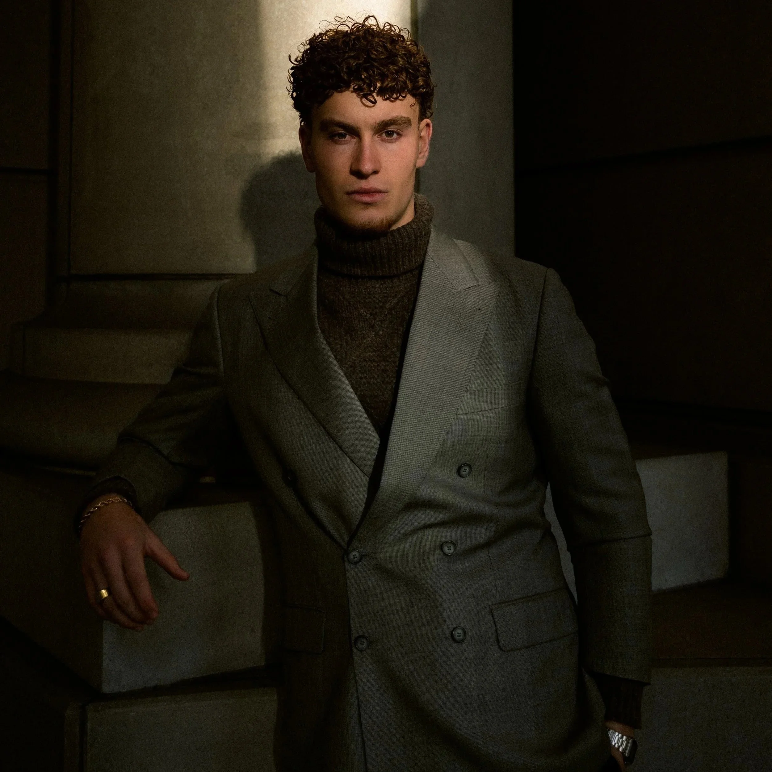 Zakelijk portret ondernemer Rotterdam studio