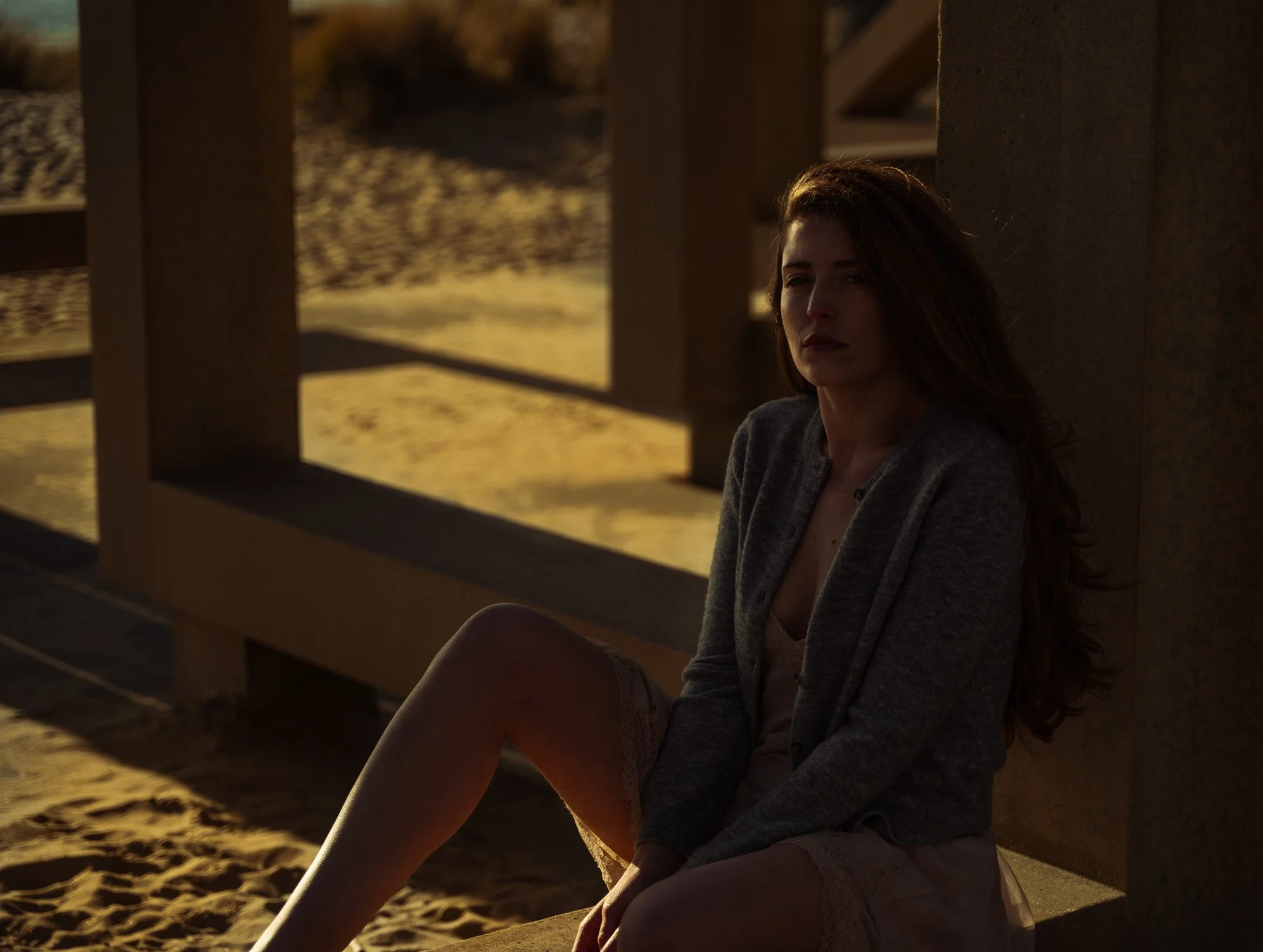 Editorial fashion model photography in color
