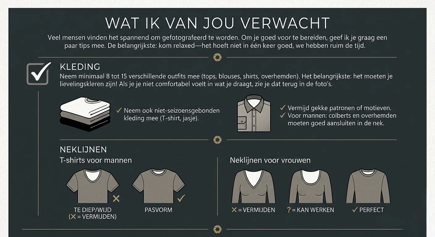 Zakelijk portret ondernemer Rotterdam studio kledingvoorschrift