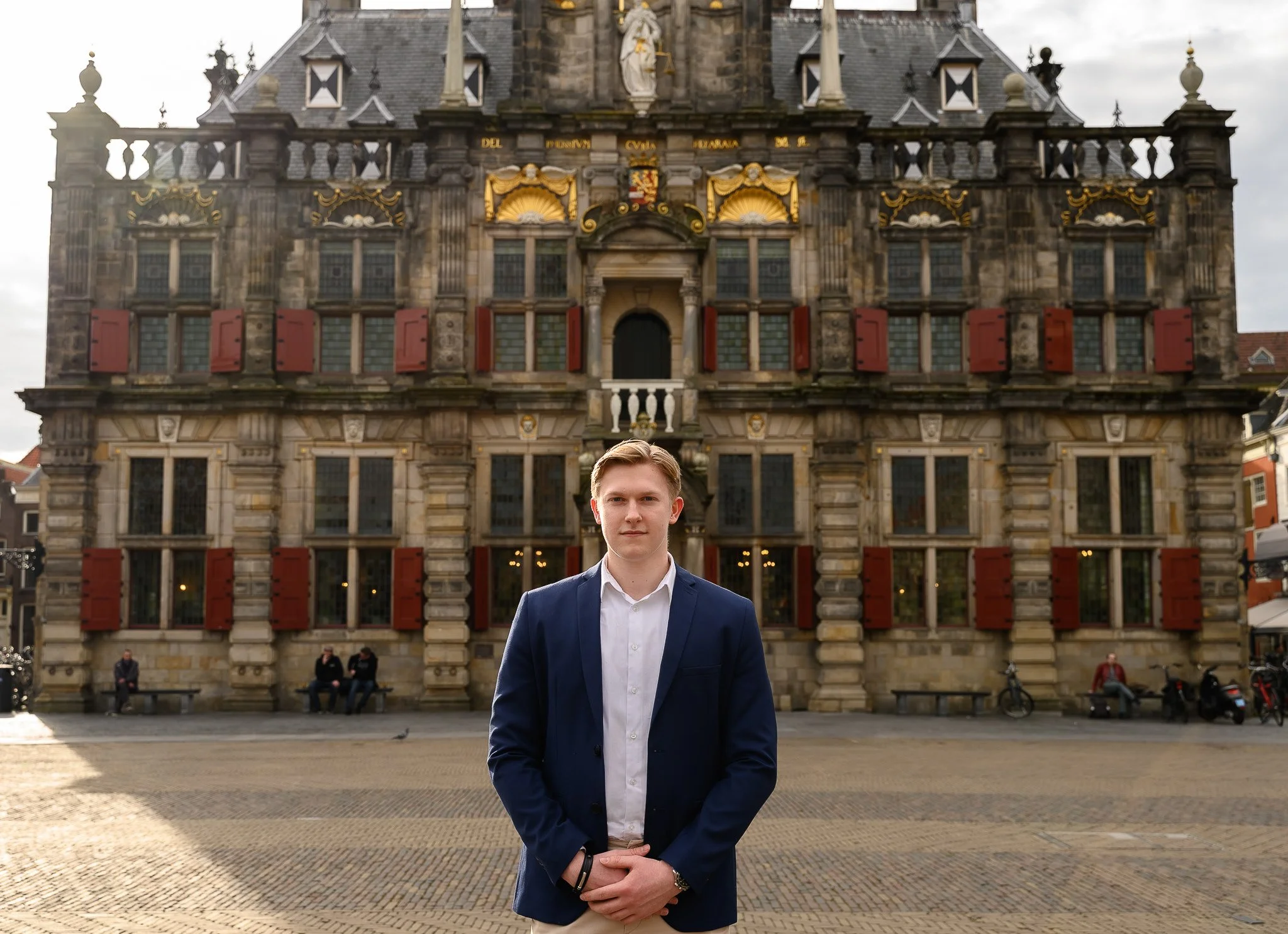 Zakelijk portret ondernemer Rotterdam studio 010