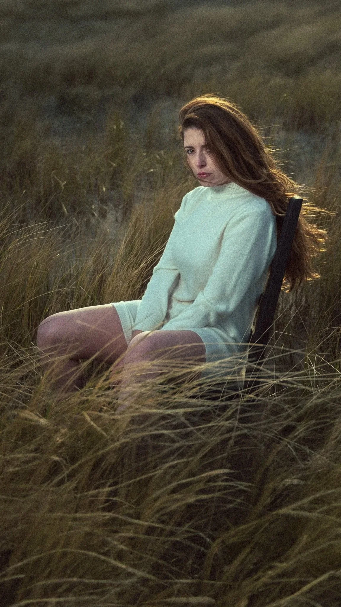 Glossy Elegante Editorial fotoshoot in de natuur