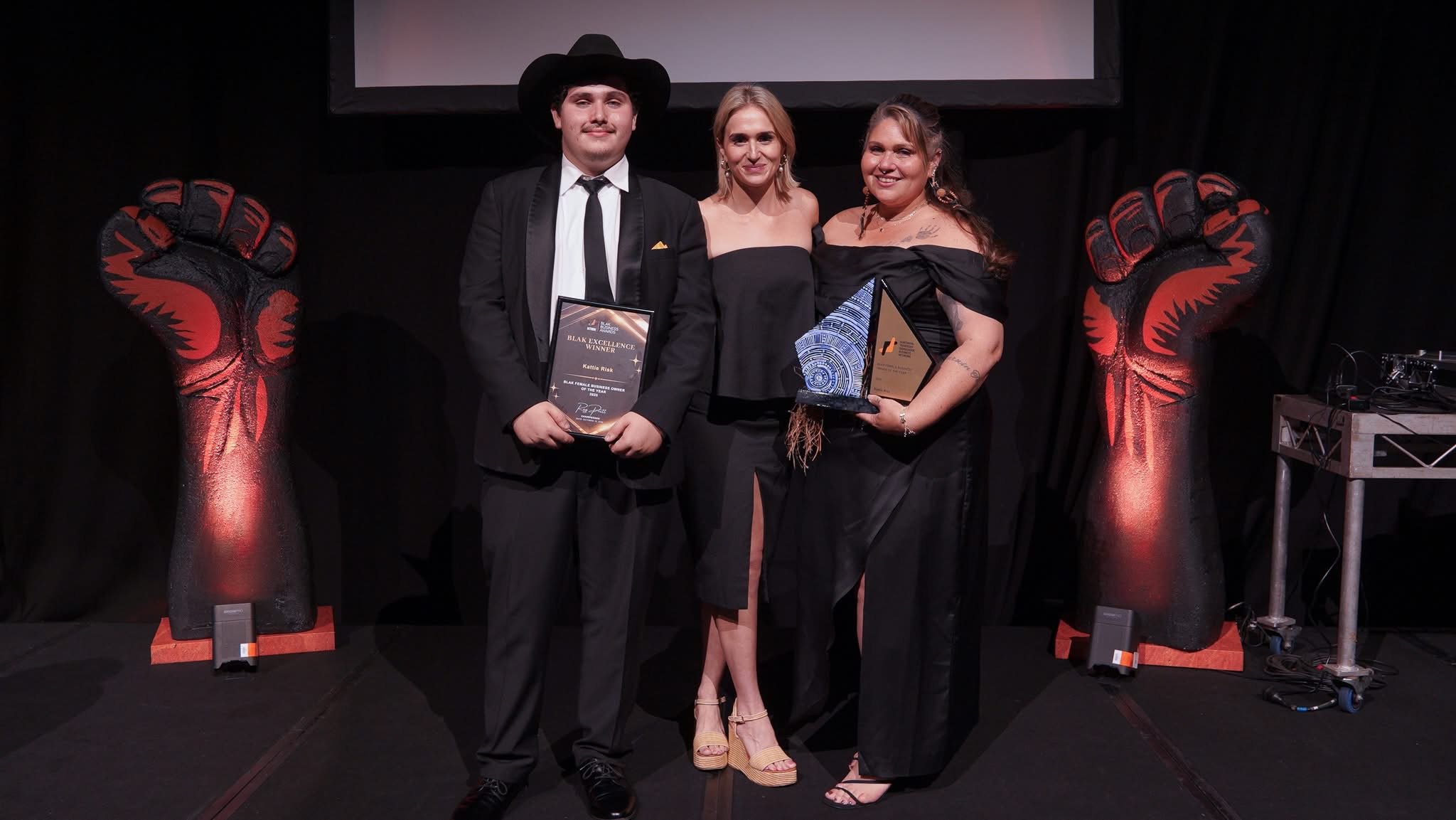 Kattie risk NTIBN award winner 2025 Blak female business owner of the year