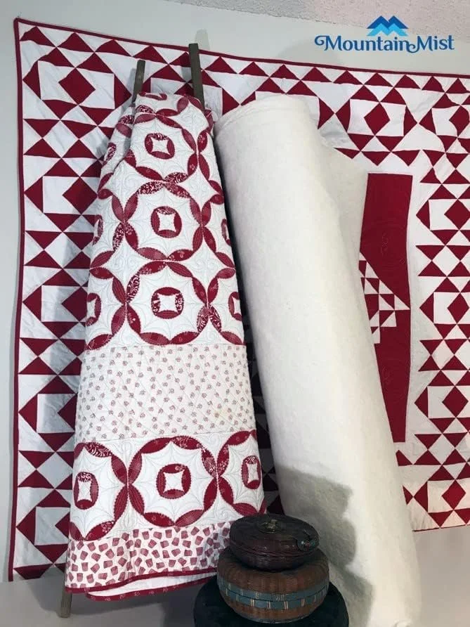 80/20 Natural Cotton Polyester Blend Quilt Batting 96 inches wide