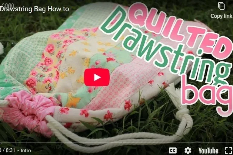 Drawstring gift bag