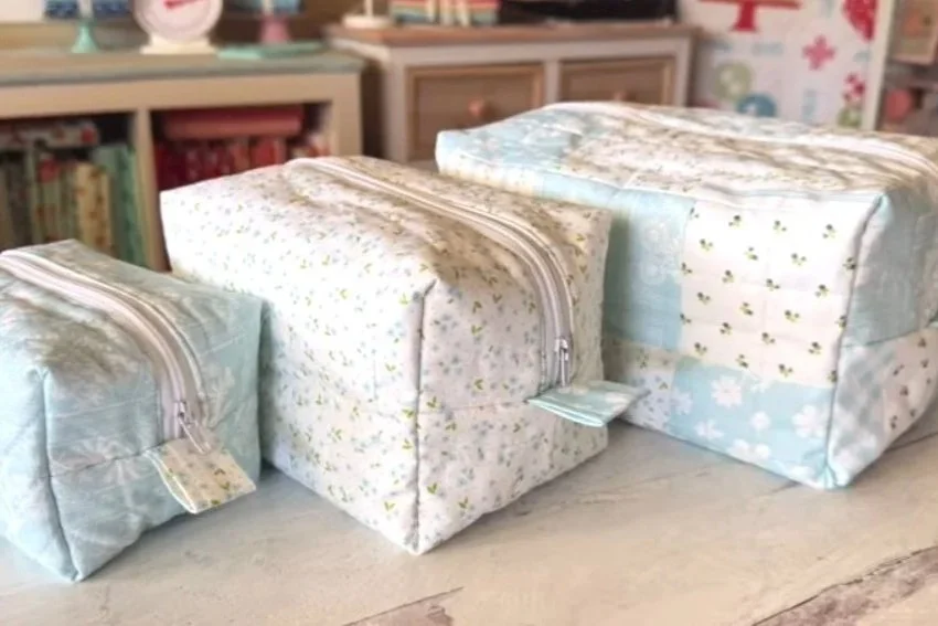 Box bag  french seam