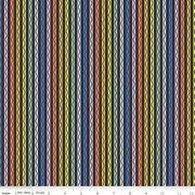 New Box of Crayons Stripe Black C16512-BLACK