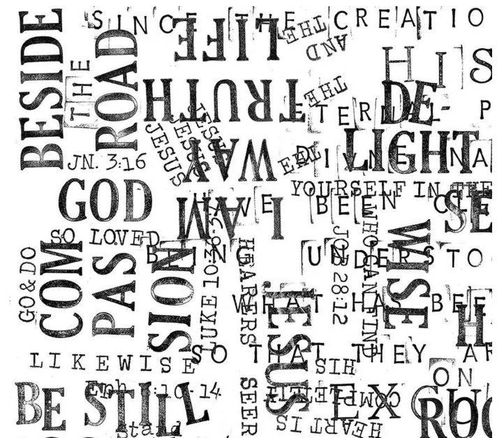 Sewing Seeds III Parable Stamps White C15691-WHITE