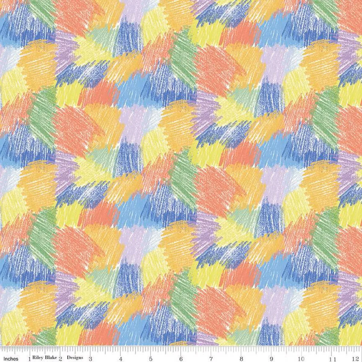 New Box of Crayons Scribbles Multi  C16511-MULTI