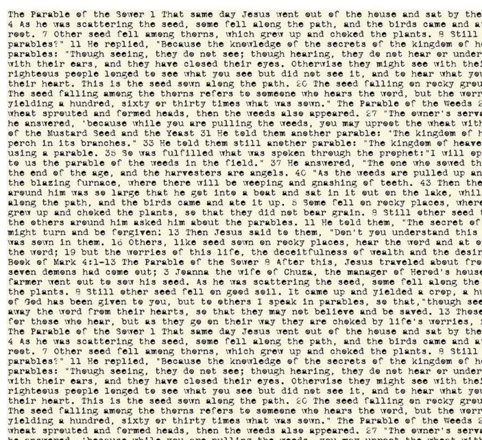 Sewing Seeds III Seed Sower Parchment C15695-PARCHMENT