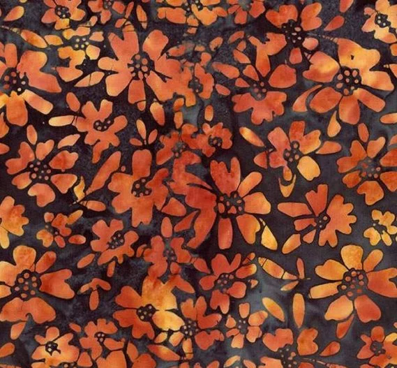 Batiks Seaside Sunset Mocha Chestnut BT23350-146