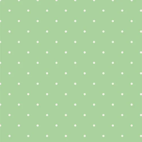 Spotted Speckles Pistachio - 95/5 cotton lycra knit
