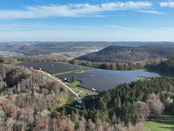 Exkursion zum Solarpark Lautlingen Süd in der Stadt Albstadt