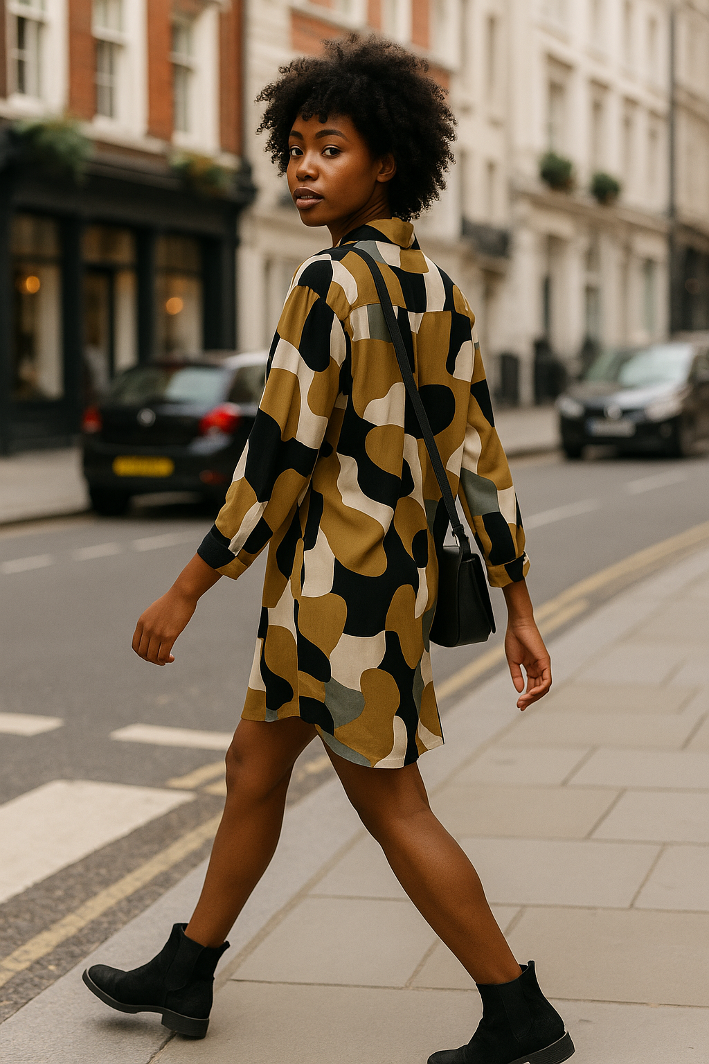 How to Style the Everywear Studios Shirt Dress