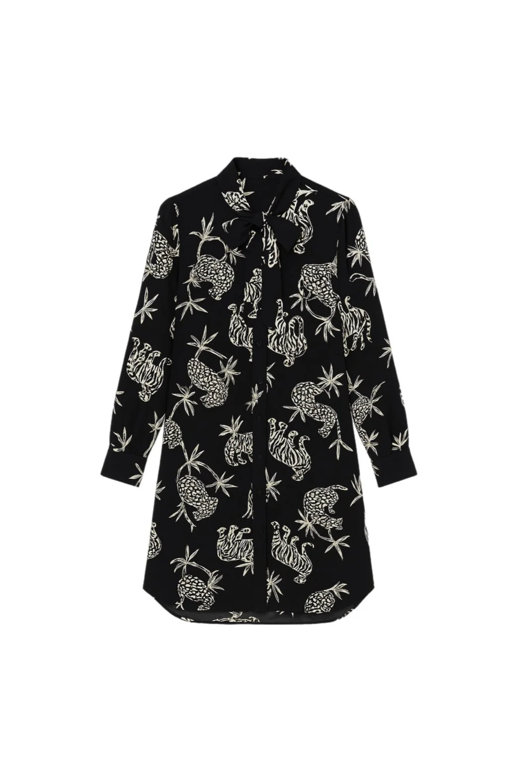 The Regent’s Park Dress – Tiger Print