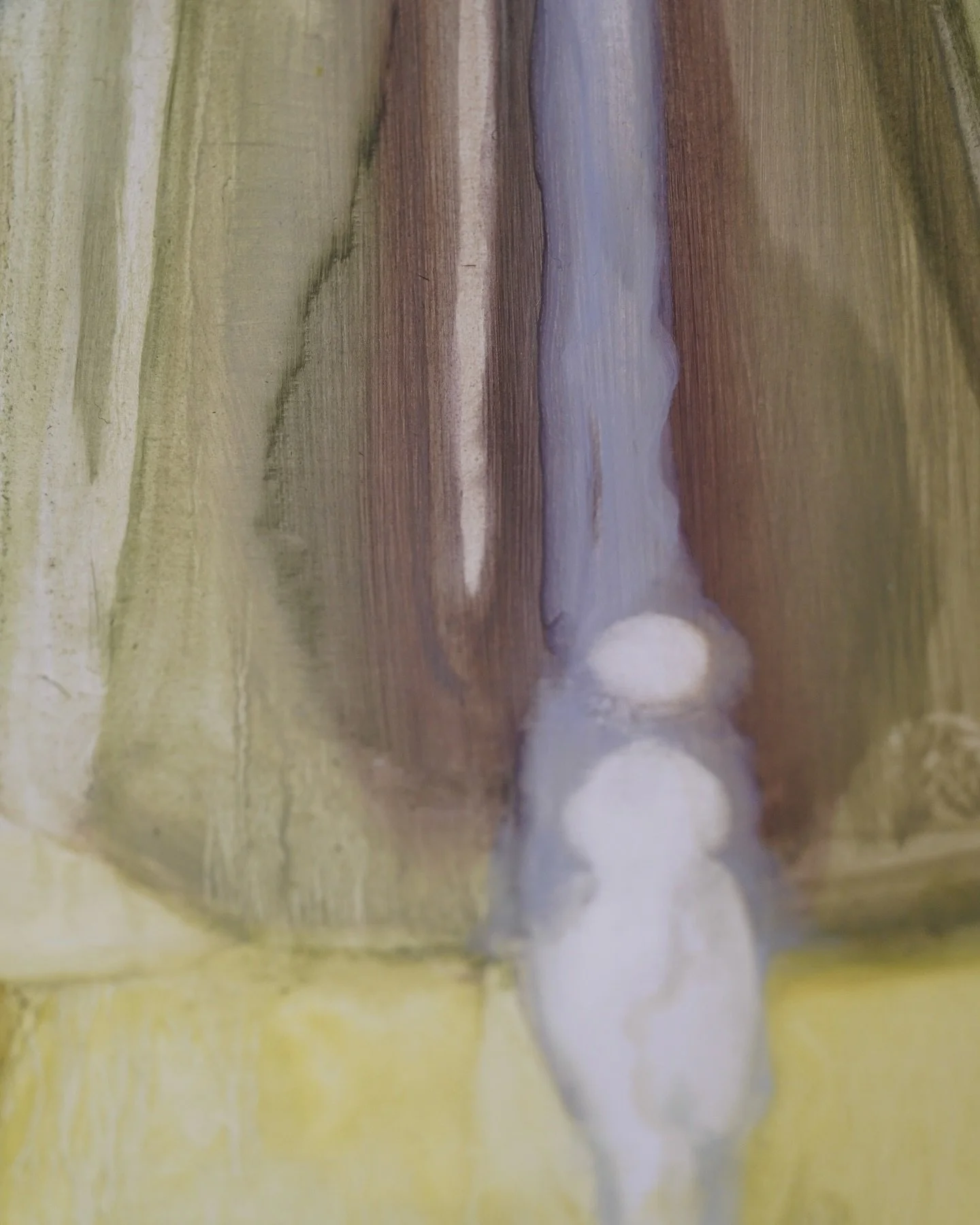 묽고 깊은 획, 페어링이 예술인 정주 작가님의 작품입니다 🐫

@ooceandth 

정주, &lt;서투른 밤&gt;, 78.5 x 52cm, 종이에 유채, 2025
___, &lt;꼭 그렇게 거슬리는 몇 가닥&gt; 78.5 x 109.5cm, 종이에 유채, 2025

전시는 이번주 일요일까지 계속됩니다. 많은 관심 부탁드려요 🫶🏿

&mdash;&mdash;&mdash;

≪ Affliction Addict ≫ 
김문영, E:jel, 