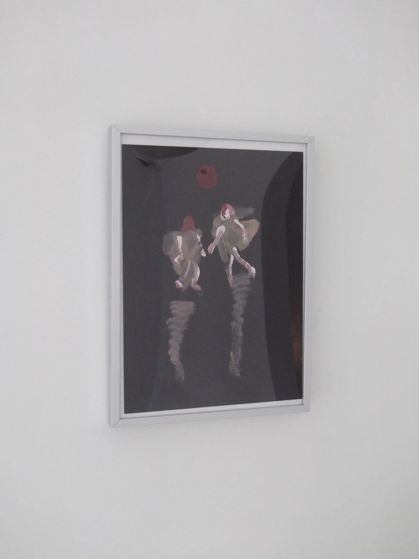 <The Cell>, 종이에 아크릴, 26.6 x 9 cm

오늘 있을 개기월식 &amp; 붉은 달과 어울리는 그림입니다. ⭕️🤍

《 D&eacute;j&agrave; vs. Jamais : 데자 대 자메 》
2026.02.28 - 03.22 (13:00-20:00) 수 휴무
서울시 용산구 이촌로 29길 33 포르테서울

@galleryforteseoul 

&mdash;&mdash;

 우리는 매일 익숙함과 낯섦이라는 두 세계를