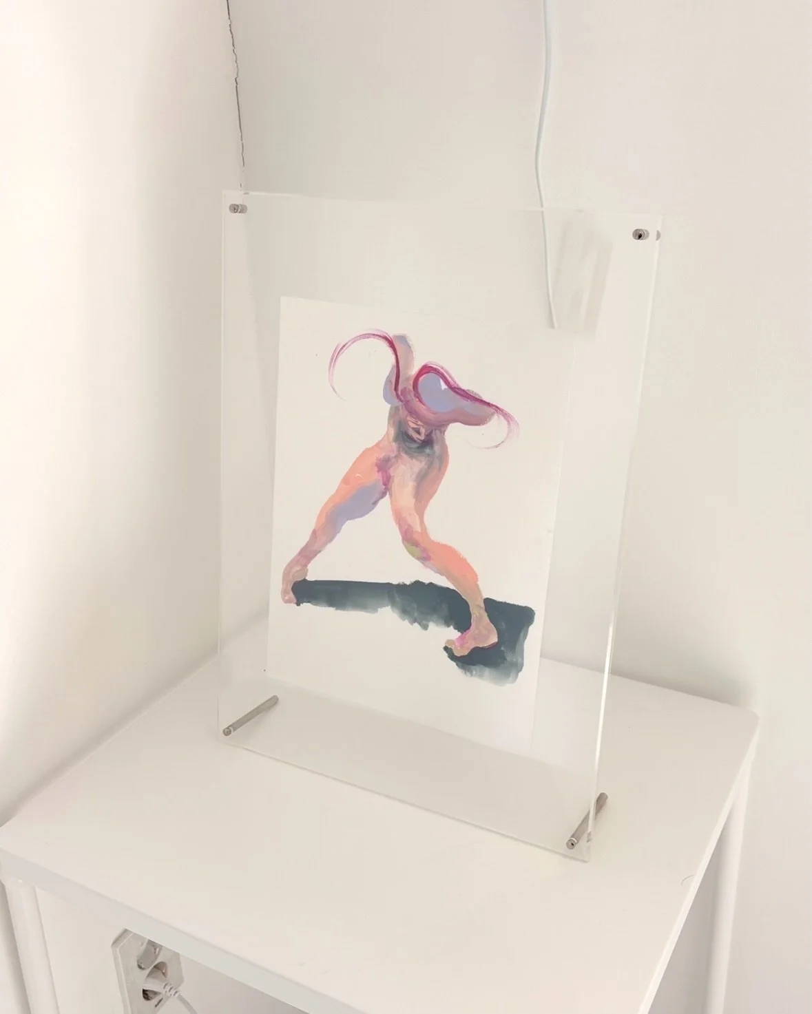 <The Act>, 종이에 아크릴, 31 x 23 cm

《 D&eacute;j&agrave; vs. Jamais : 데자 대 자메 》
2026.02.28 - 03.22 (13:00-20:00) 수 휴무
서울시 용산구 이촌로 29길 33 포르테서울

@galleryforteseoul 

&mdash;&mdash;

 우리는 매일 익숙함과 낯섦이라는 두 세계를 오간다.

분명 처음 마주하는 풍경임에도 어디선가 본 듯한 기시감, 데자뷰(