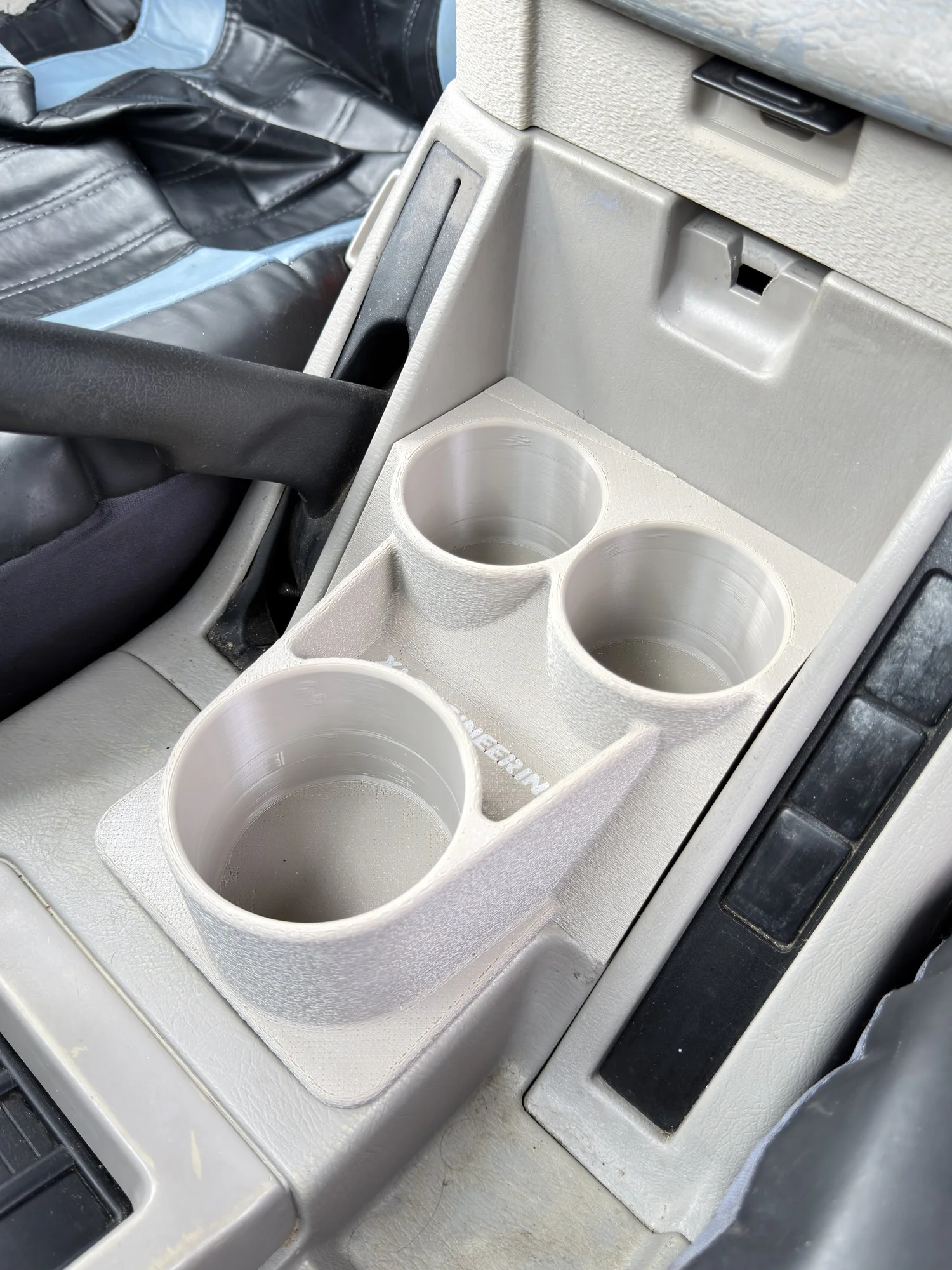 XRE upgraded cup holders