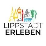 Logo mit stilisierten Gebäuden und dem Text 'LIPPSTADT ERLEBEN'