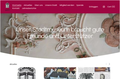 Neue Webseite und Instagram