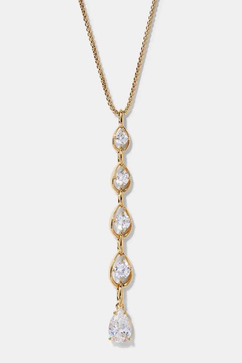 NADRI  IT GIRL PENDANT NECKLACE GOLD