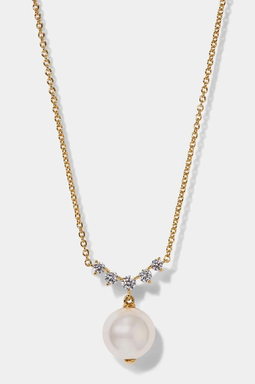 NADRI VENUS PEARL DROP NECKLACE