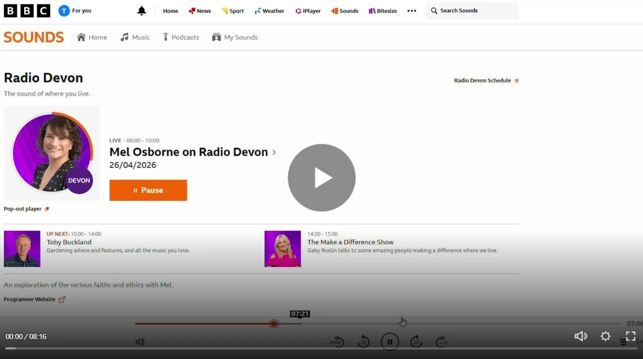 More Joy, Less Oy - Launching Klezmer by the Sea on BBC Radio Devon and Cornwall