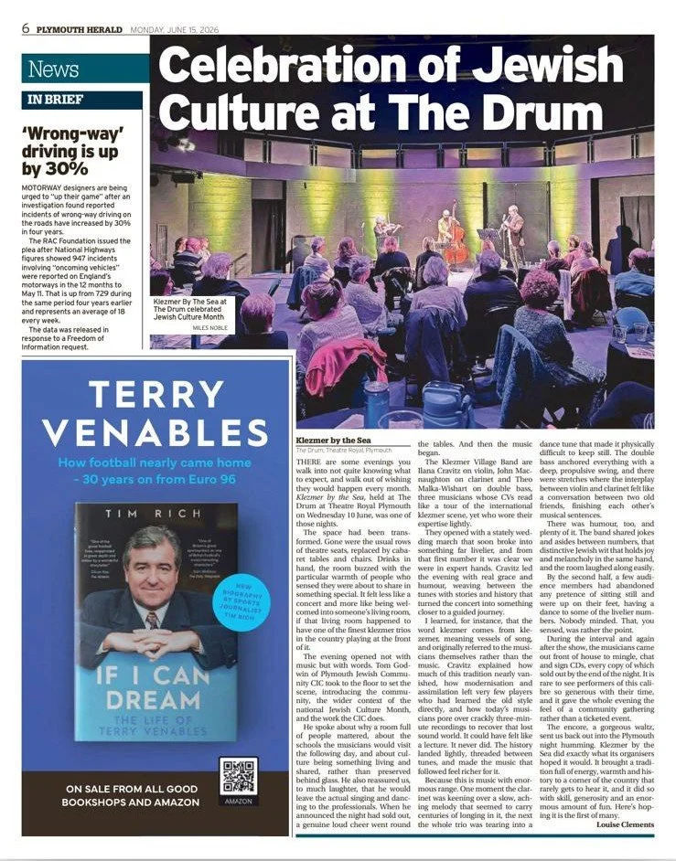 The Herald review of Klezmer by the Sea.jpeg