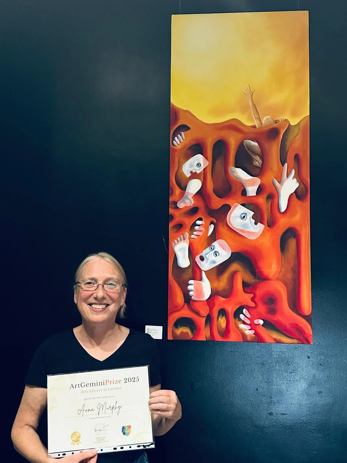 Artist of the Year, overall winner of the ArtGemini Prize 2025