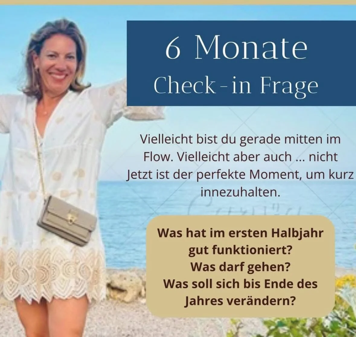 ❌Stopp mal kurz - Halbzeit 2026: Lebst du bereits das Leben, das du dir im Januar versprochen hast❓

Kannst du glauben, dass das Jahr schon fast zur H&auml;lfte vorbei ist?

Gerade war noch Januar.
Du hattest Pl&auml;ne.
Visionen.
Ziele.

Vielleicht 