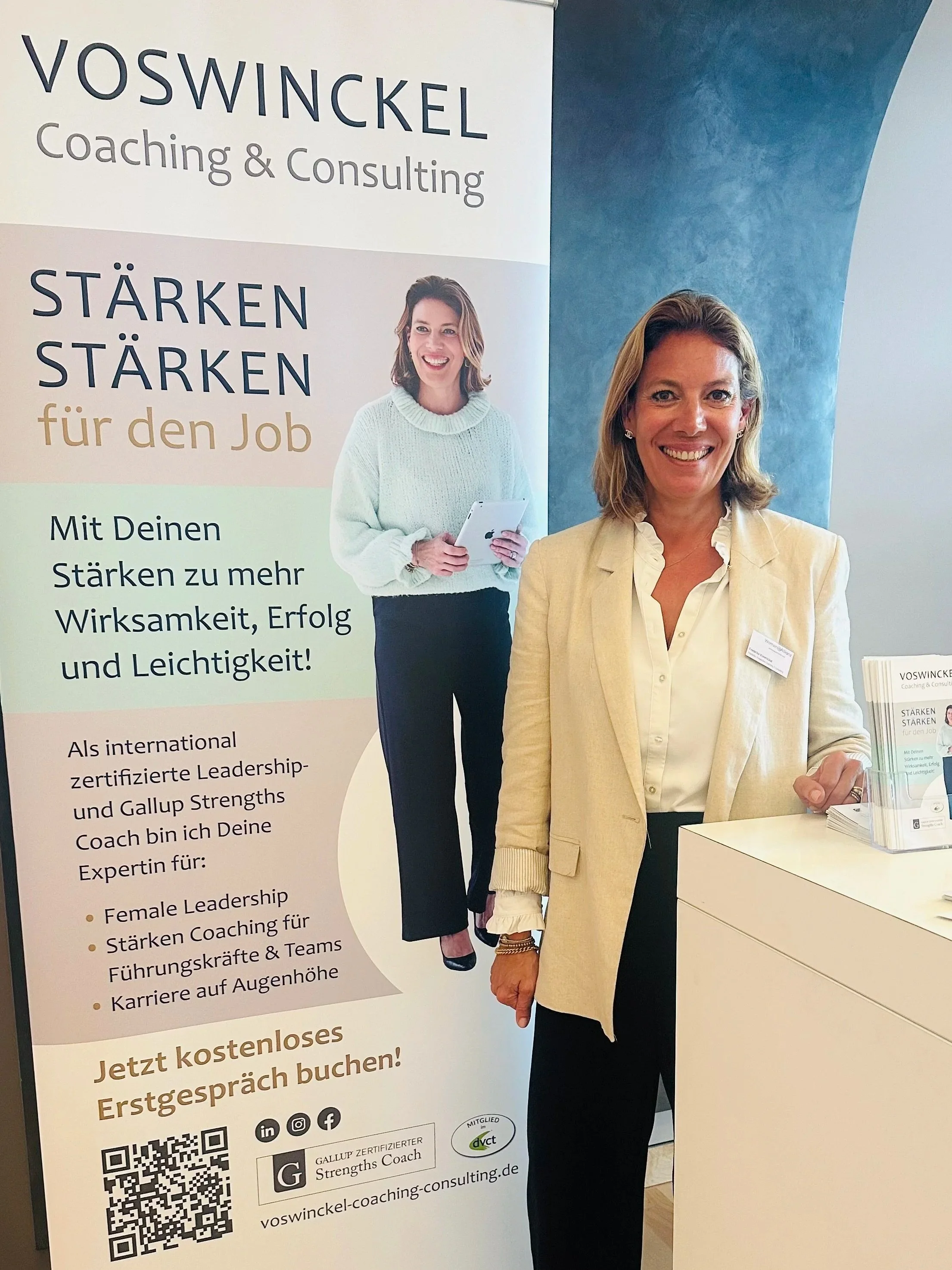 Friederike Voswinckel - Karriere- und Stärken Coach