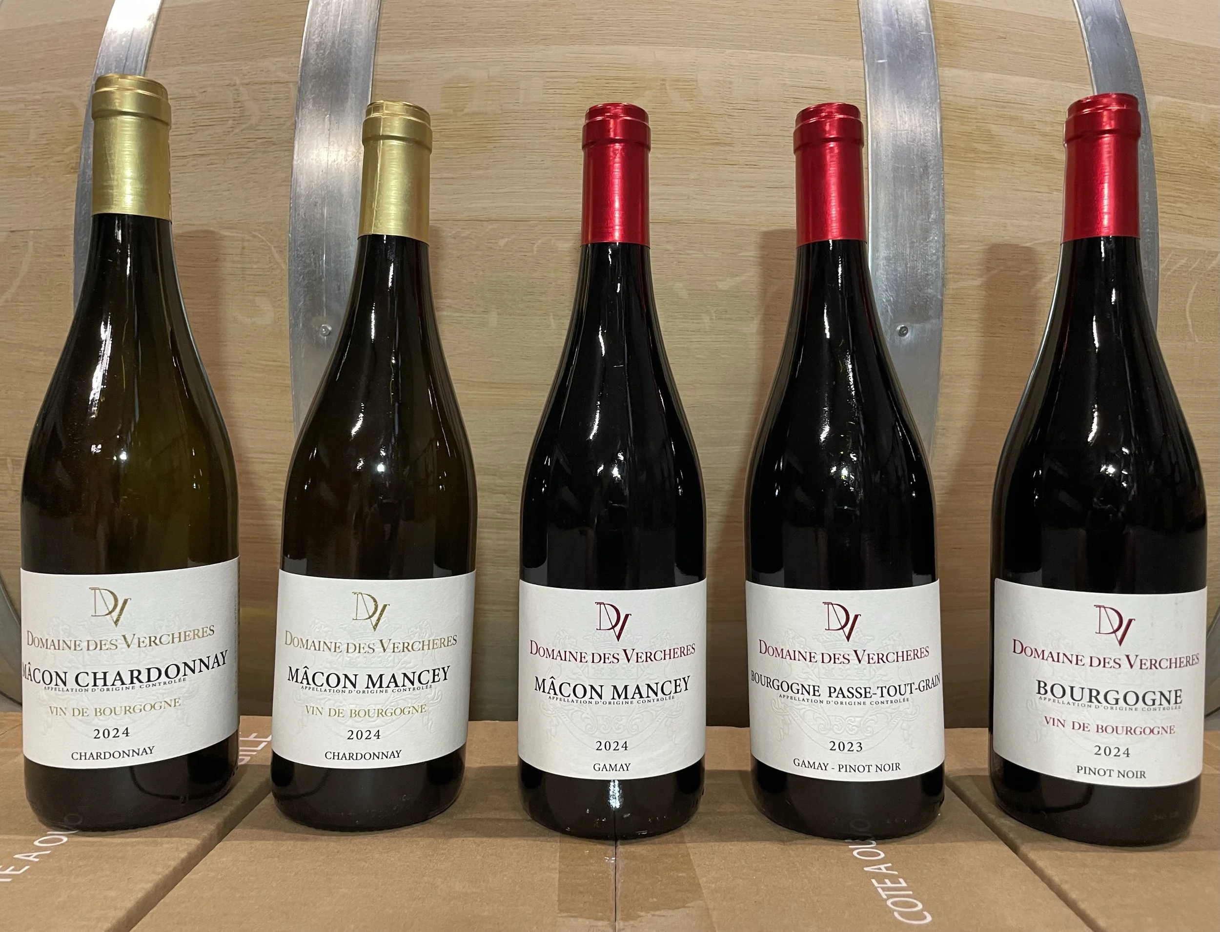 Le deuxième millésime en bouteille, du vin de 2024.