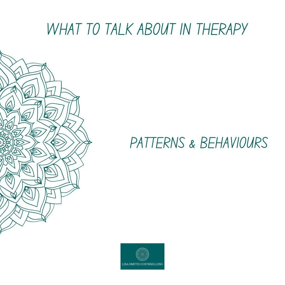 For some, tracking thoughts, patterns, and behaviours by keeping a journal between sessions can be helpful. Although you don't need to bring your journal with you, writing things down allows you to look for patterns in your feelings and behaviours, w