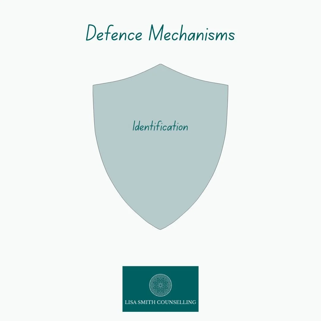 Identification is unconscious modelling of another person's values, attitudes or behaviours.

If you are considering counselling/psychotherapy &amp; would like an informal chat, email: lisa@lisasmithcounselling.com 

#counselling #counsellingsandwell