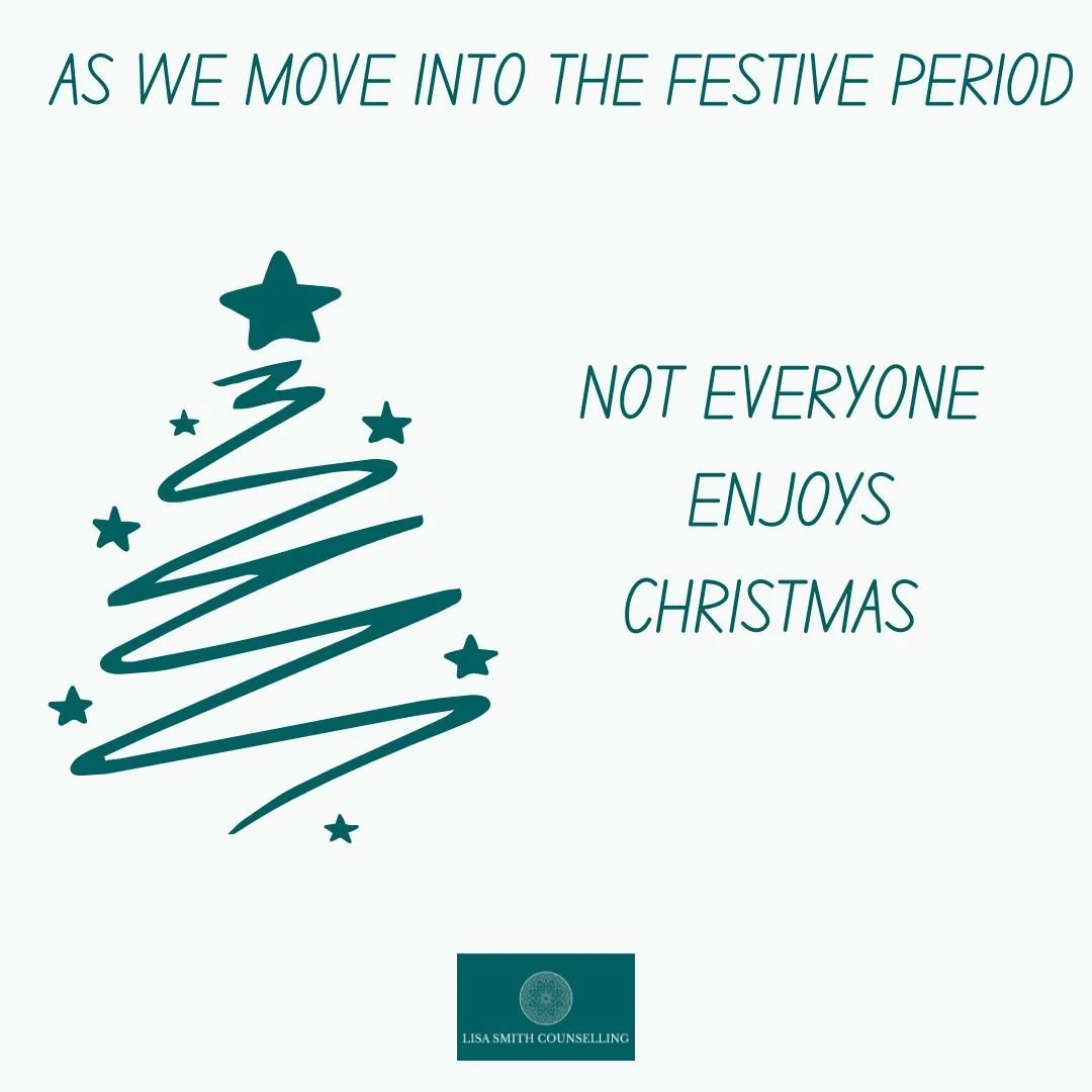 As we move into the festive period it is important to remember that not everyone enjoys Christmas and all it has to offer. There will be many reasons why, but could include:

🎄Expectations &amp; Pressures
🎄Family Dynamics
🎄Isolation
🎄Loss &amp; G