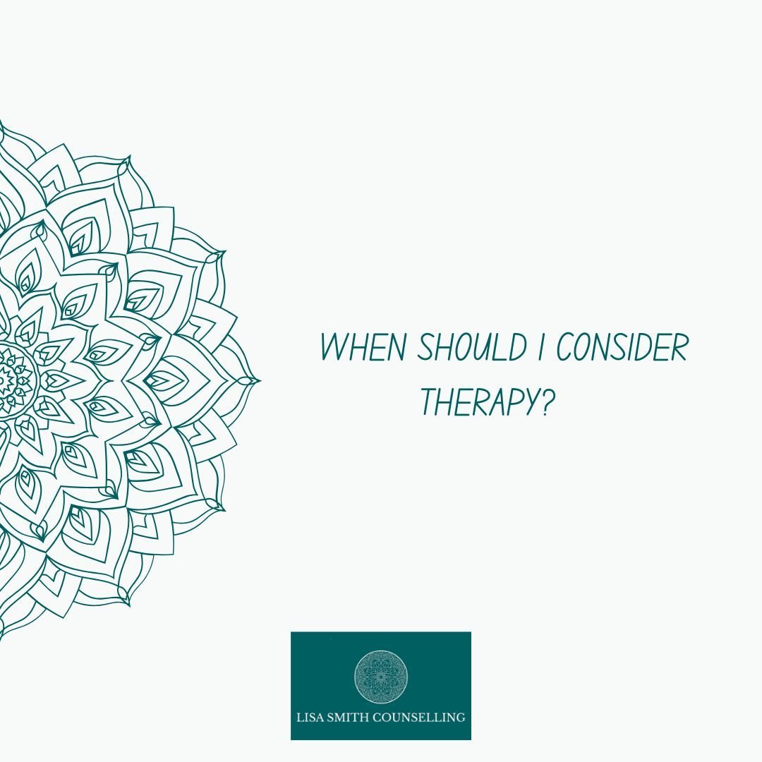 Therapy can be beneficial for anyone who is experiencing emotional distress, struggling with mental health issues, or facing challenging life circumstances.

 It is important to consider therapy when you find it difficult to cope with daily stressors