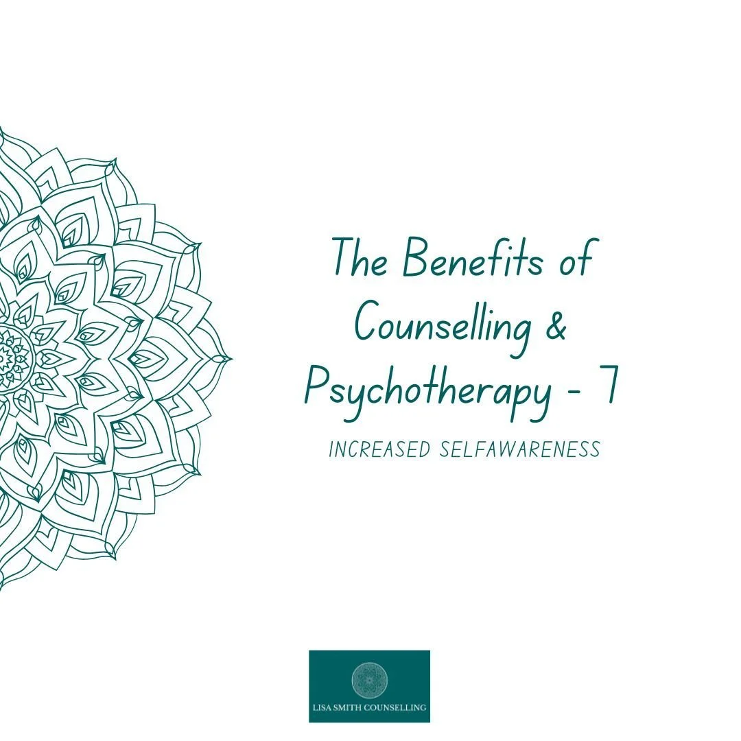 herapy helps individuals gain a deeper understanding of themselves, their thoughts, emotions, and behaviours. Increased self-awareness allows individuals to make more informed choices, improve their relationships, and achieve personal growth.

If you