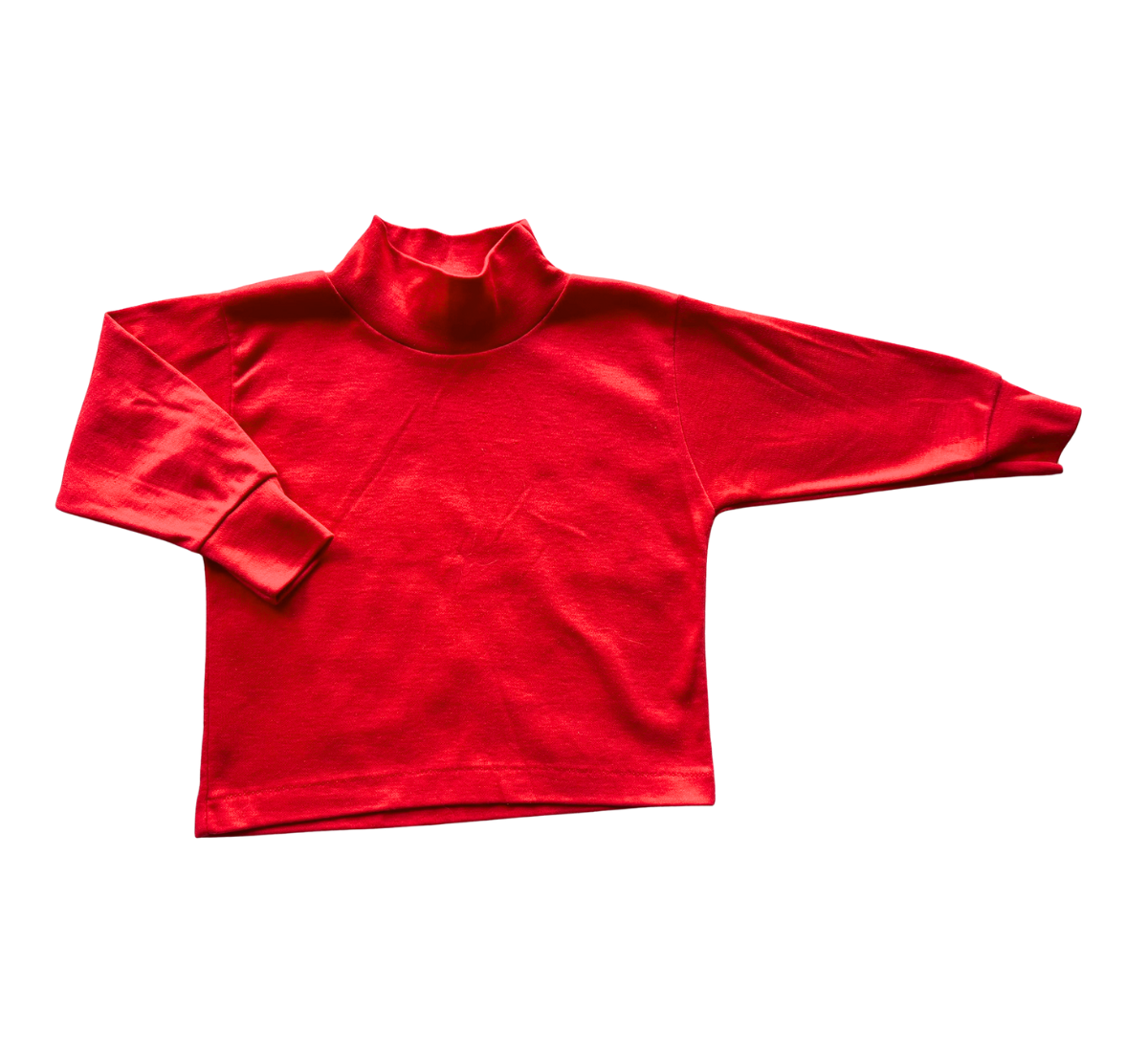 90s Carter's Essential Red Turtleneck Size 0