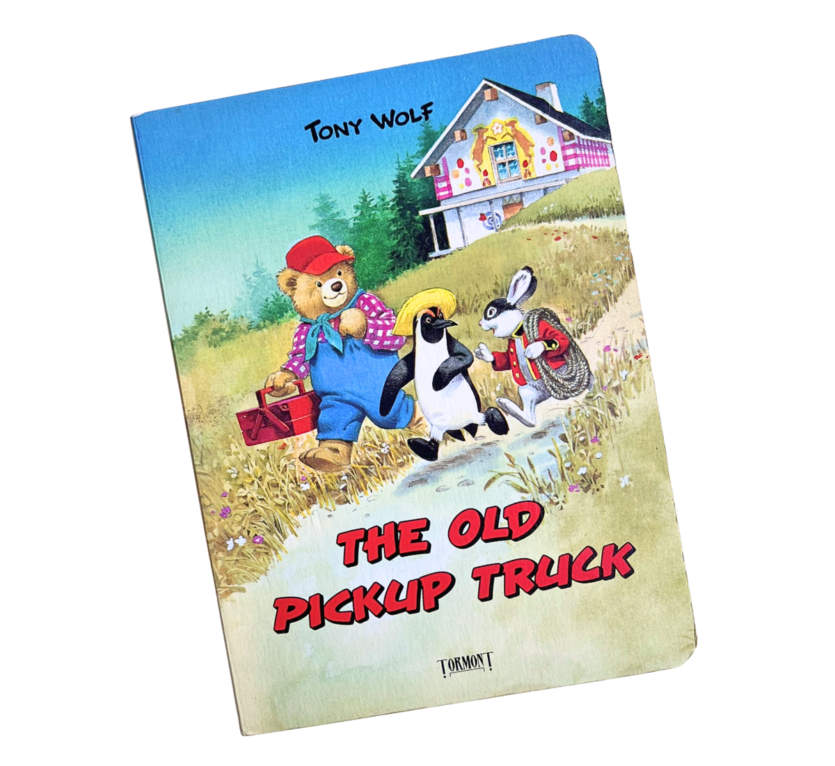 RARE The Old Pickup Truck by Tony Wolf Vintage Board Book 1995