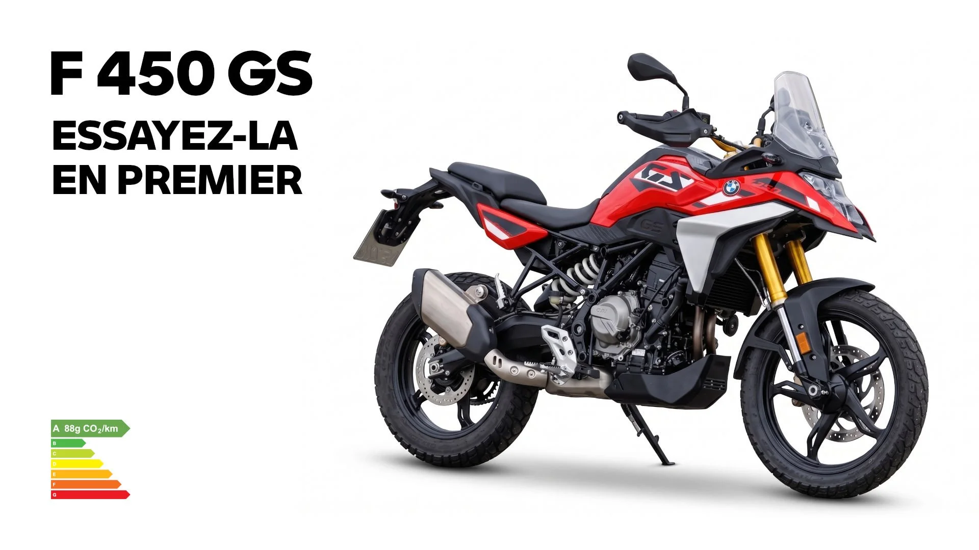 Essayez la nouvelle BMW F 450 GS en premier chez Bärenstark Motor à Paris