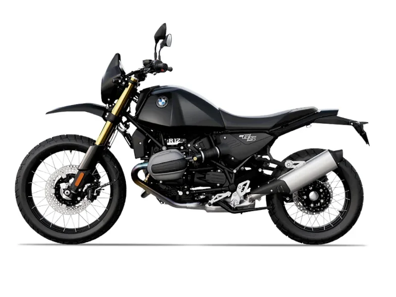 Photo de profil du trail néo-rétro BMW R 12 G/S Noir 2025