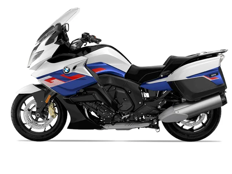 Photo de profil de la moto routière 6-cylindres BMW K1600GT