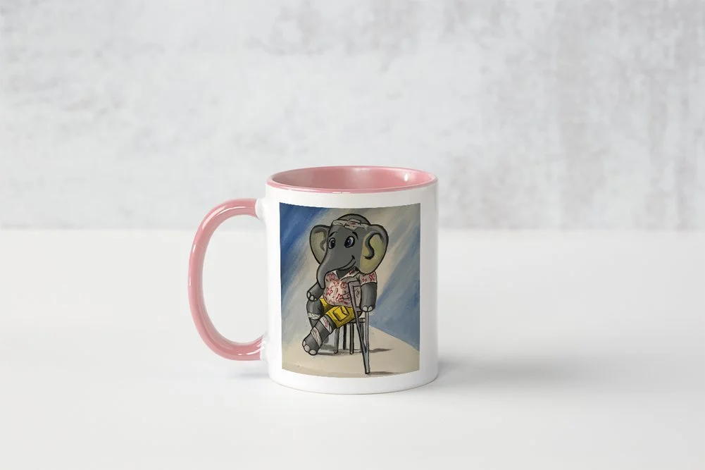 Elephant First Aid Mug - Pink.jpeg