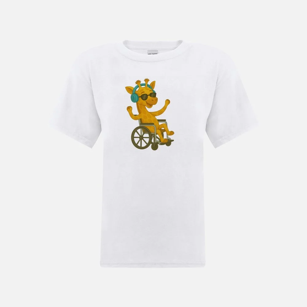 Twiga in a Wheelchair T-Shirt - Children's