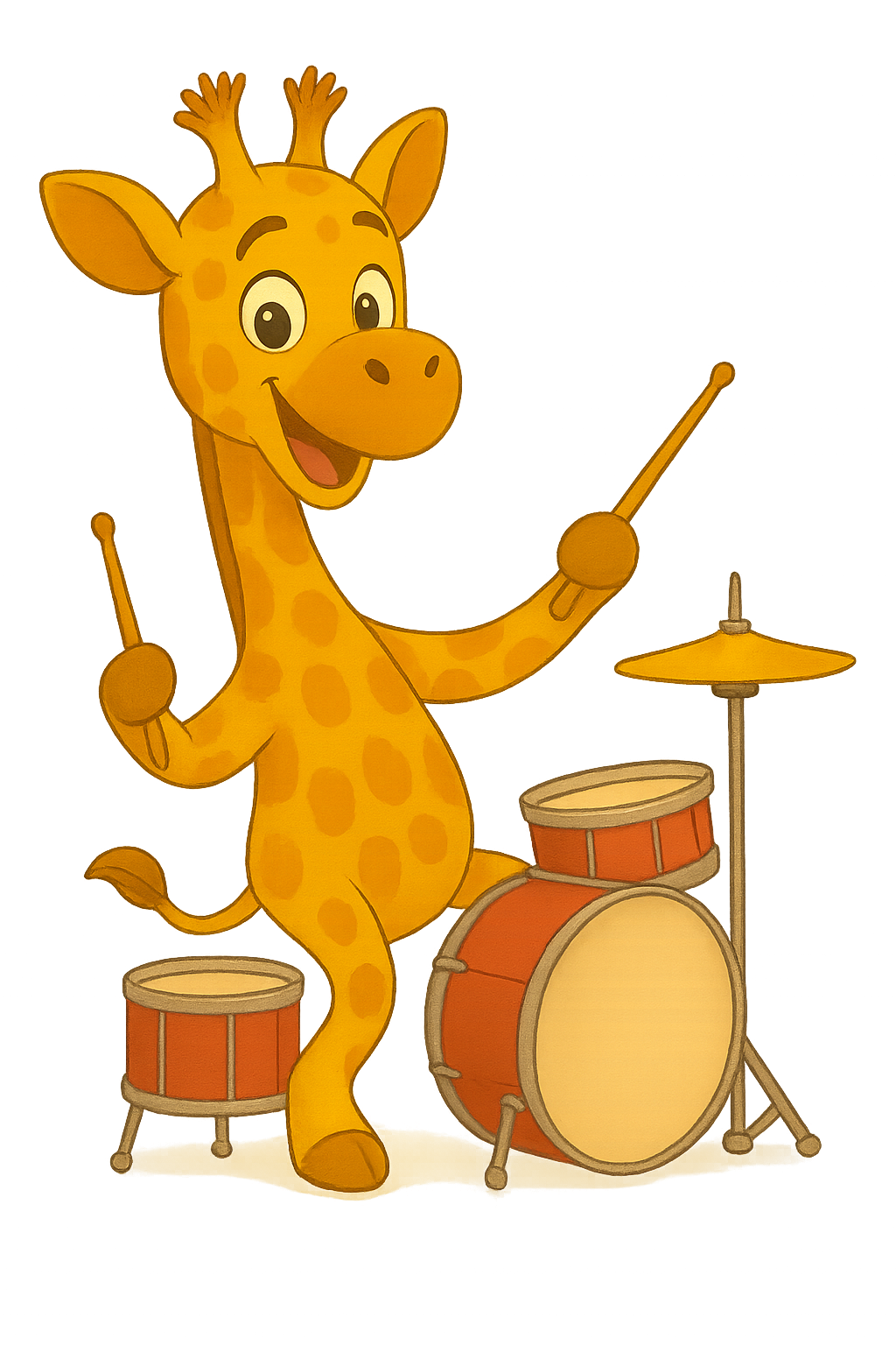 Twiga on drums (transparent)600.png