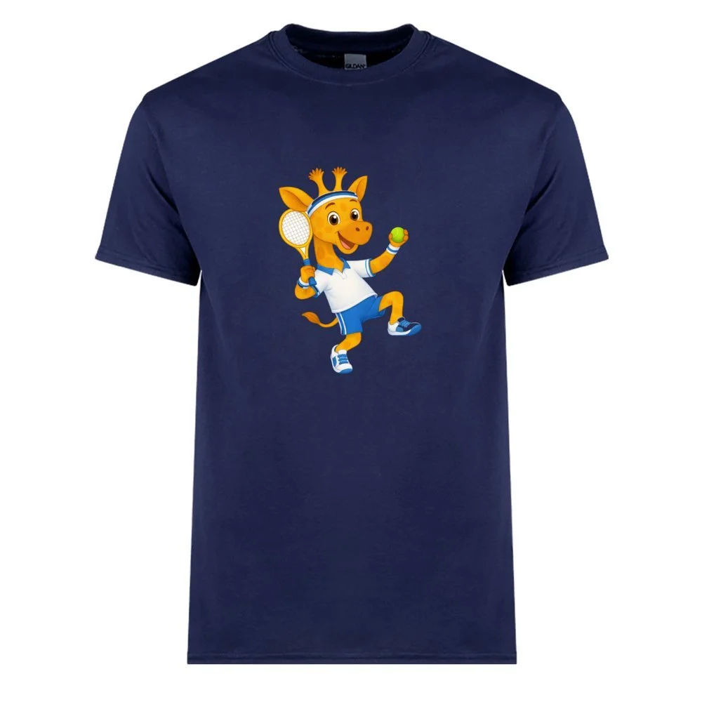 Twiga Tennis - Mens Blue T-shirt.jpeg