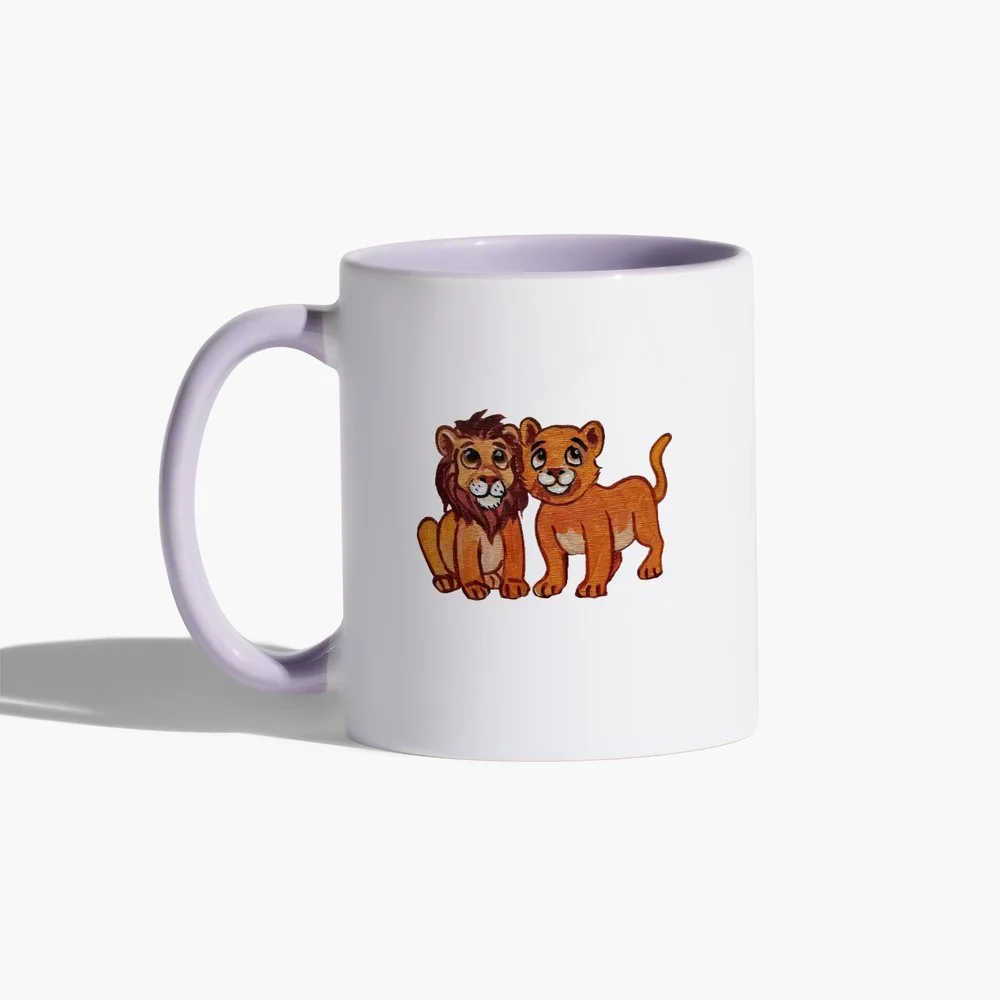 Baby Lion Mug - White.jpeg