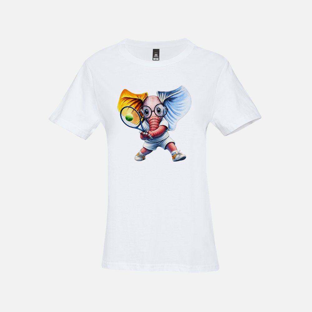 Tembo Tennis no b:c - Womens White Tshirt.jpeg
